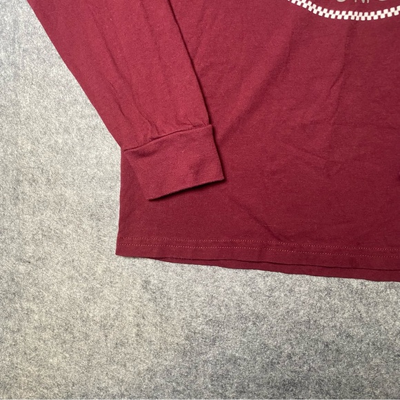 Vans Boys Burgundy Graphic Long Sleeve Tee, Size SM (8-10) - Picture 4 of 8